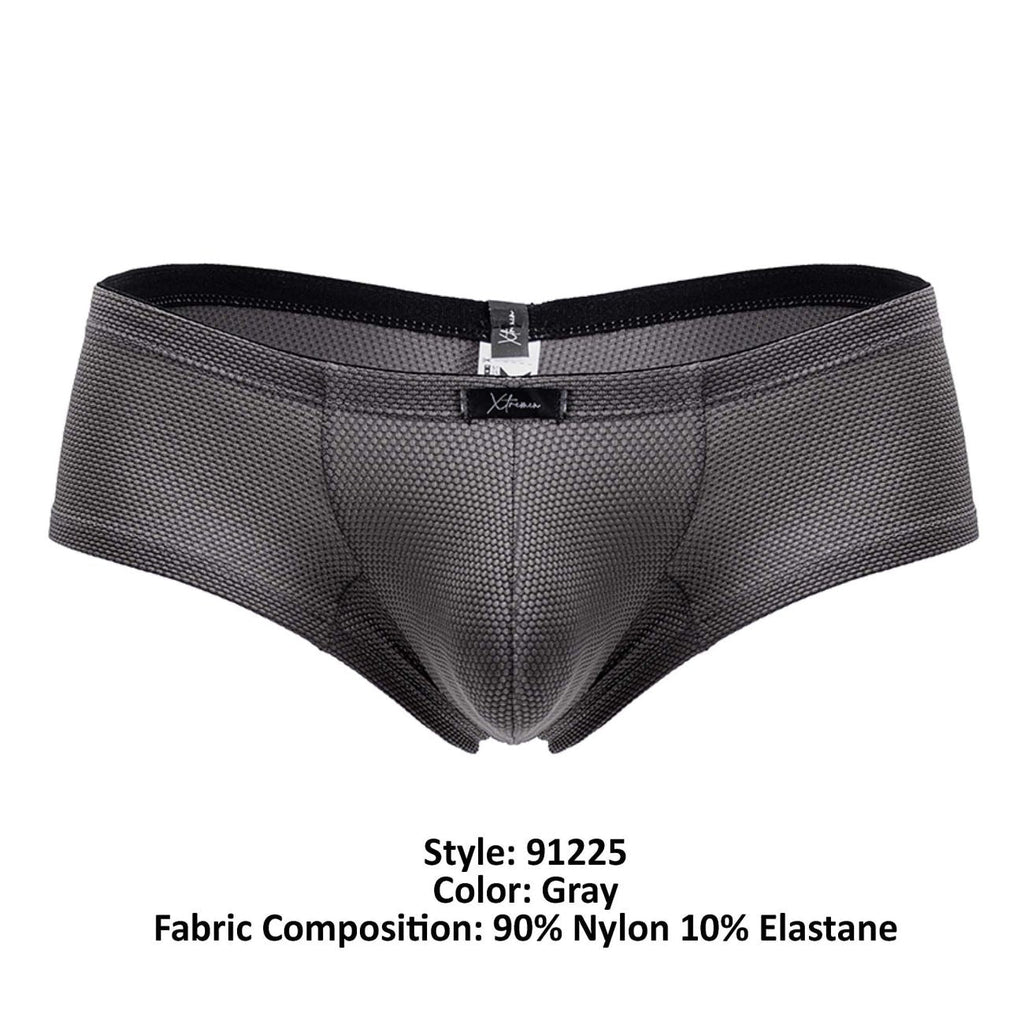 Bañador de microfibra Xtremen 91225 color gris