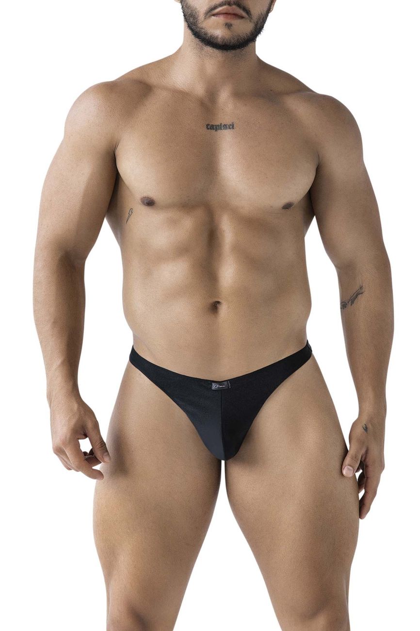 Tangas de microfibra Xtremen 91232 Color Negro