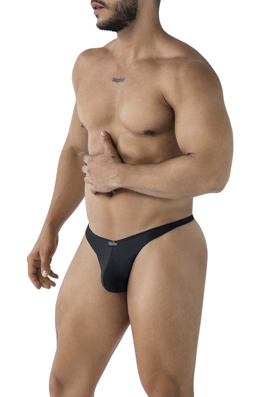 Tangas de microfibra Xtremen 91232 Color Negro