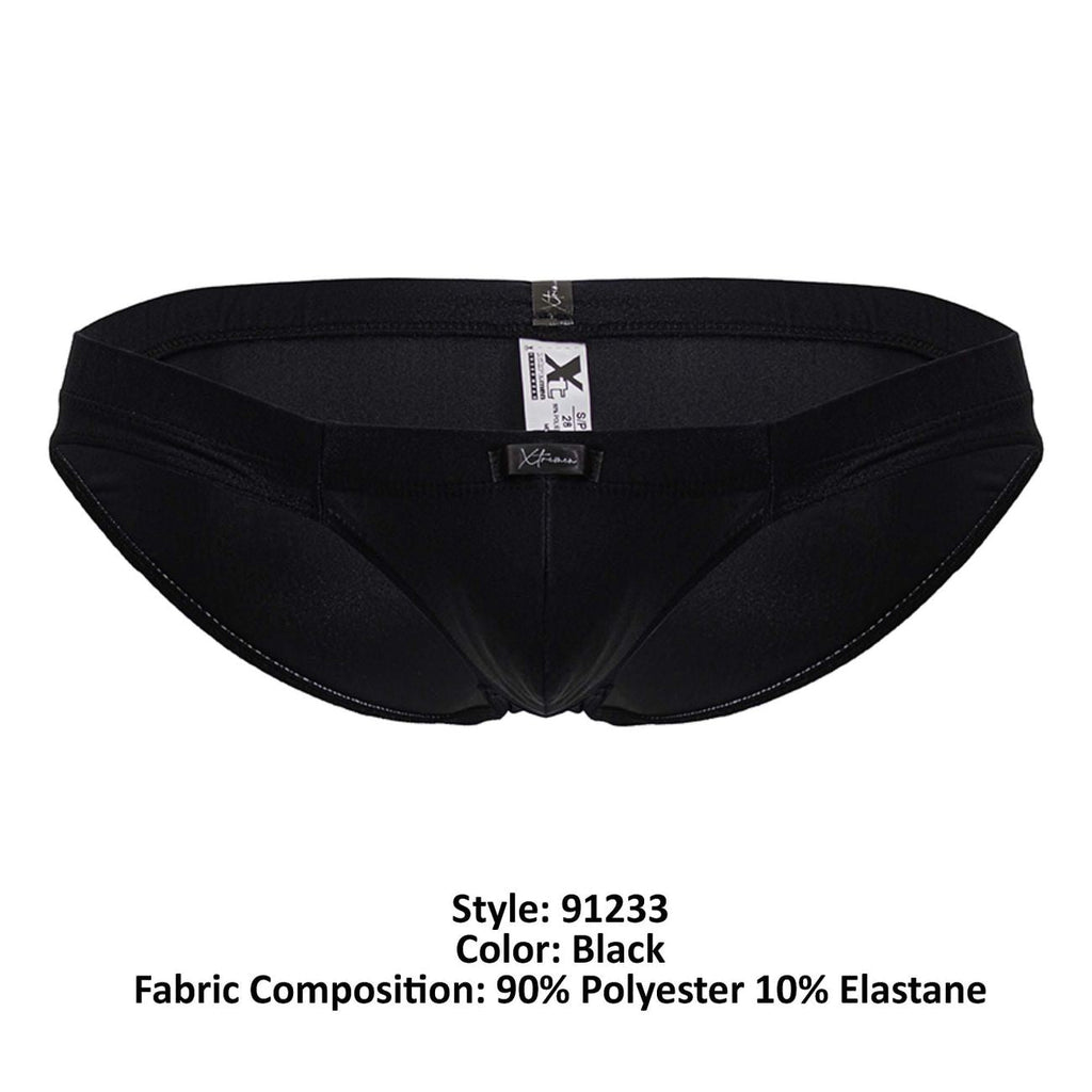 Calzoncillos de microfibra Xtremen 91233 Color Negro