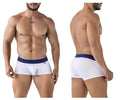 Calzoncillos bóxer de microfibra Xtremen para hombre 91243 Color Blanco