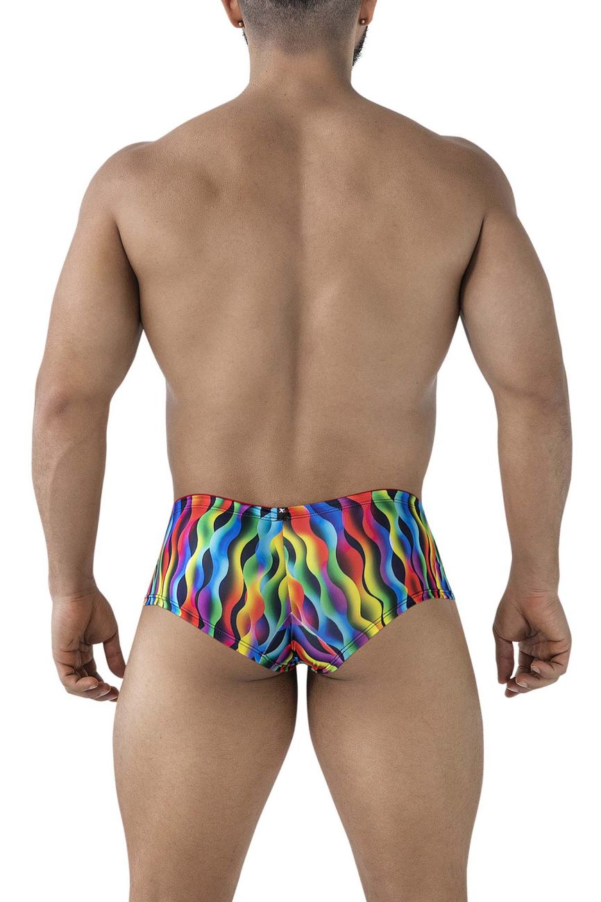 Xtremen 91249 Bedruckte Badehose Color Waves