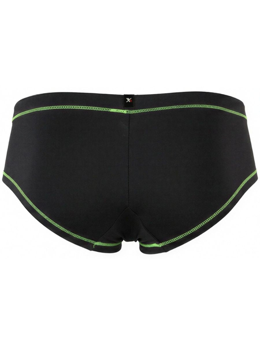 Xtremen 91260 Men's Underwear Modern Athletic Microfiber Briefs Color Black