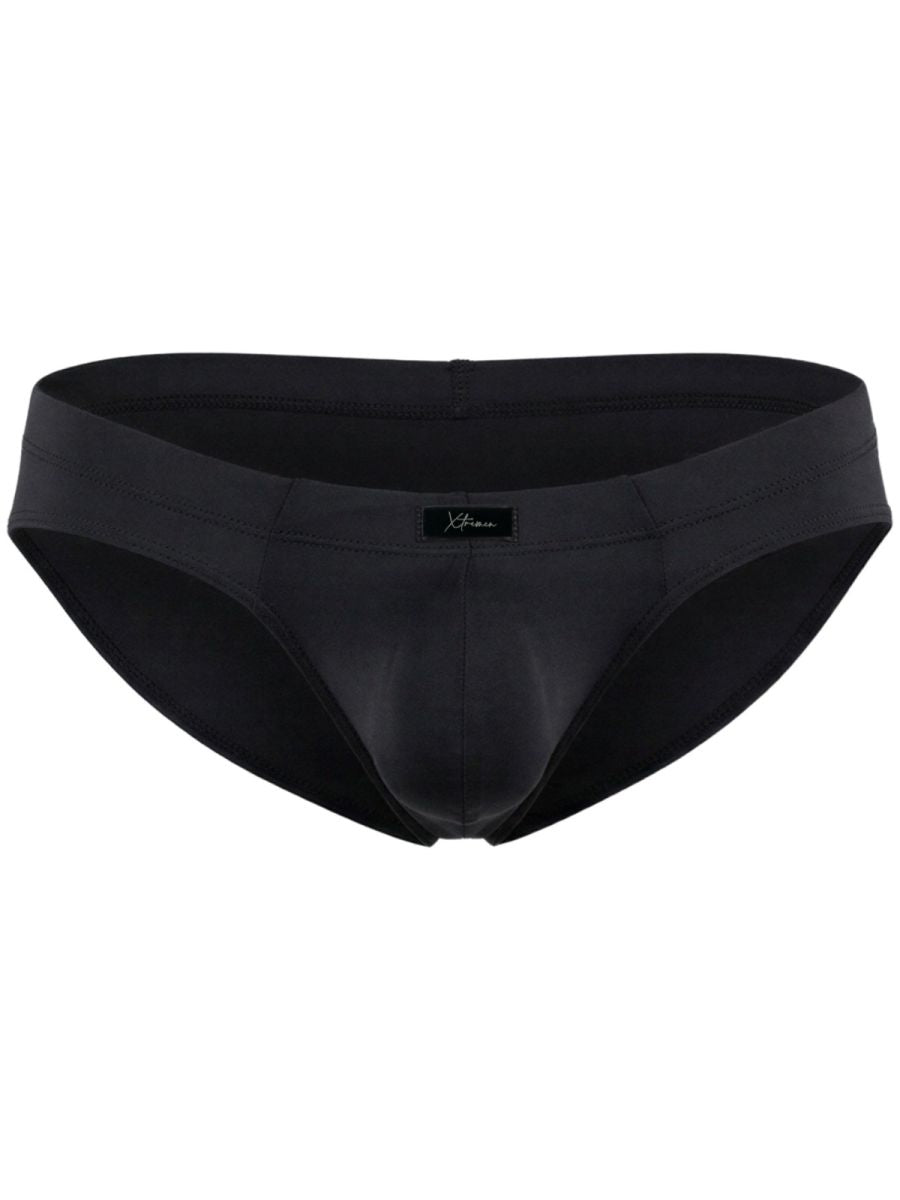 Xtremen 91261 Men's Underwear Microfiber Sleek Fit Briefs Color Black