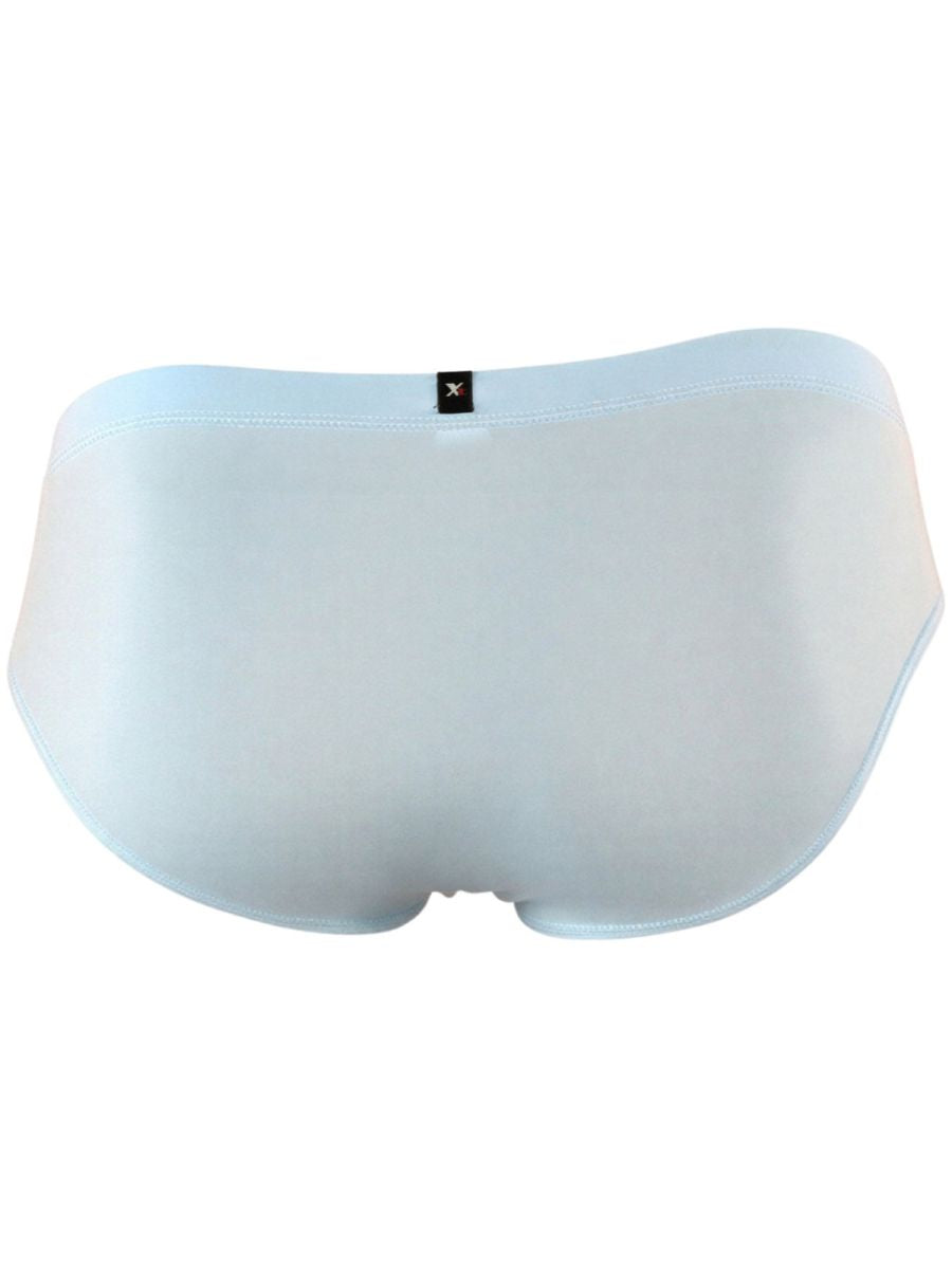 Xtremen 91261 Men's Underwear Microfiber Sleek Fit Briefs Color Light Blue
