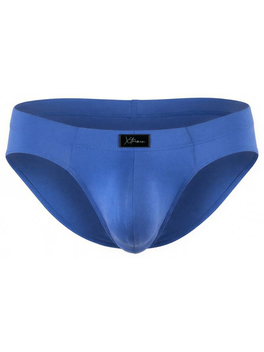 Xtremen 91261 Men's Underwear Microfiber Sleek Fit Briefs Color Royal Blue