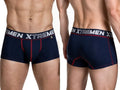 Xtremen 91265 Men's Underwear Sleek Microfiber Stretch Trunks Color Dark Blue