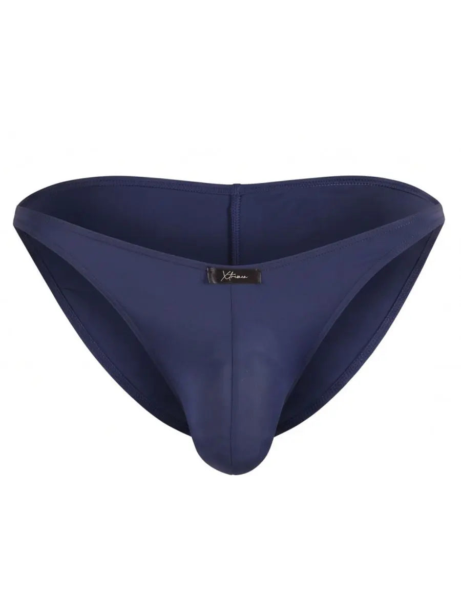Xtremen 91267 Ropa interior para hombre Bikini de microfibra para un ajuste moderno y comodidad elegante Color Azul oscuro