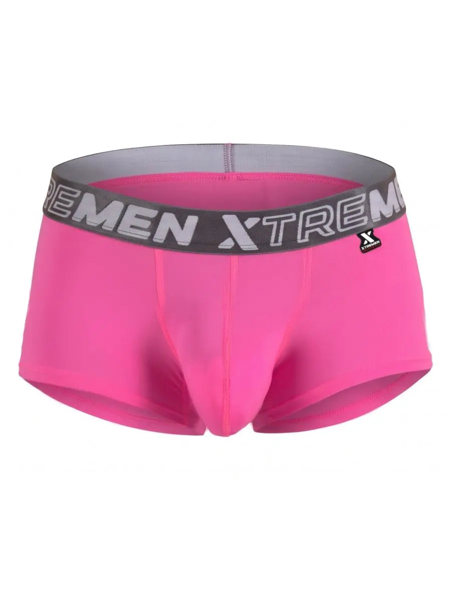 Xtremen 91274 Ropa interior para hombre Calzoncillos bóxer de microfibra para soporte diario Color Fucsia