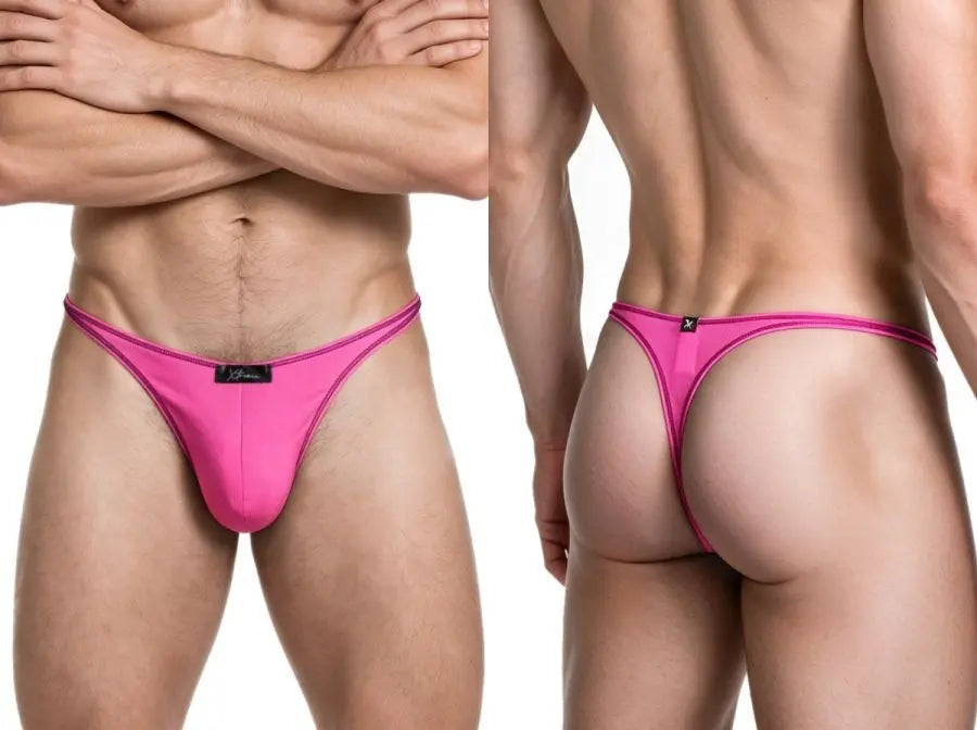 Xtremen 91275 Herrenunterwäsche Elegante Mikrofaser-Strings Farbe Fuchsia