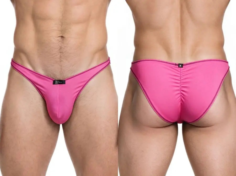 Xtremen 91276 Ropa interior para hombre Bikini elegante de microfibra Color fucsia