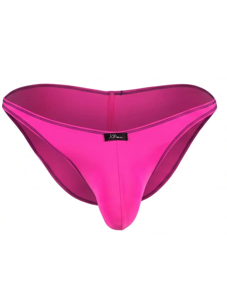 Xtremen 91276 Ropa interior para hombre Bikini elegante de microfibra Color fucsia