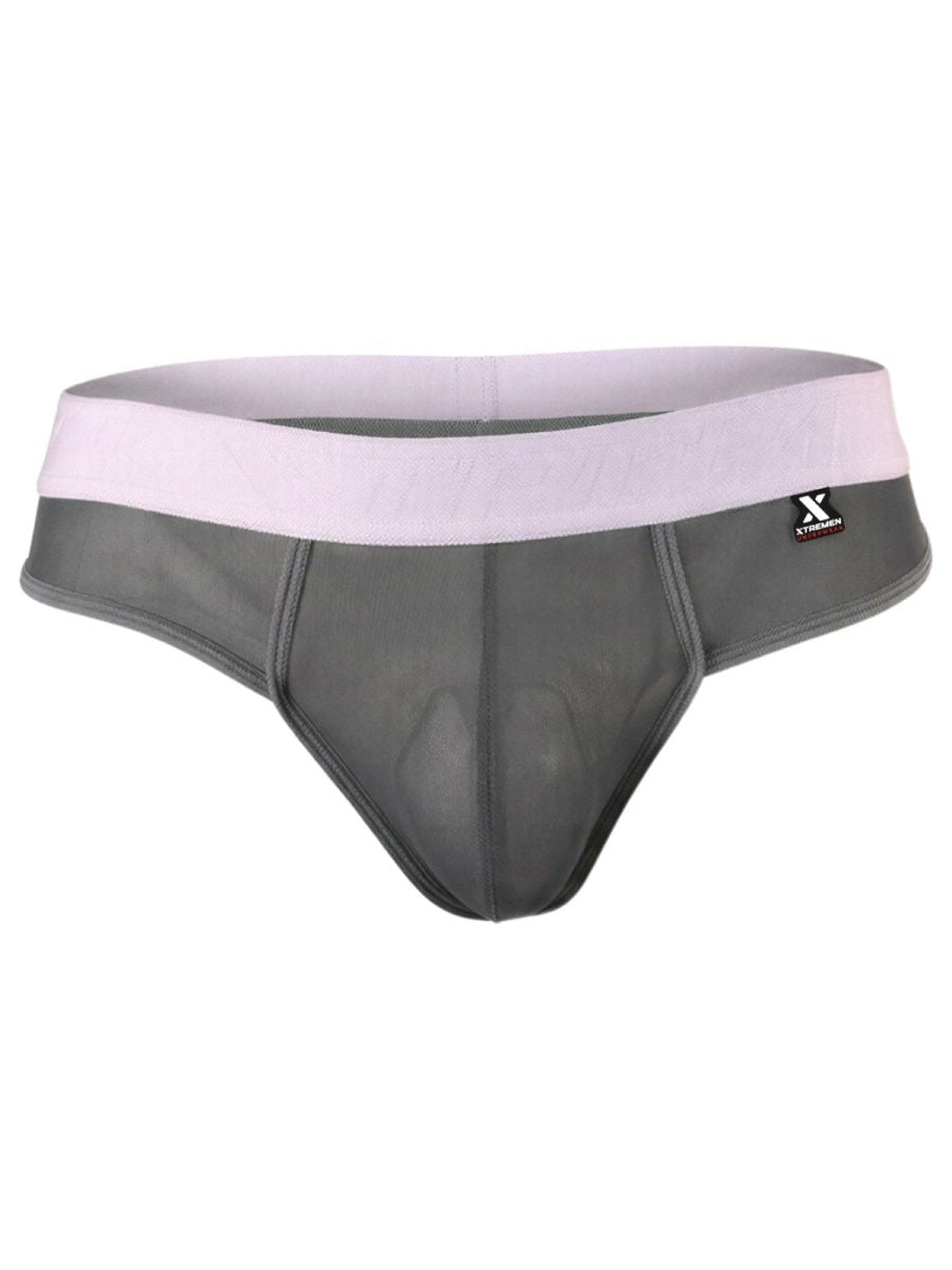 Xtremen 91278 Men's Underwear Breathable Microfiber Mesh Thongs Color Green