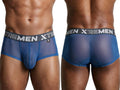 Xtremen 91279 Men's Underwear Microfiber Mesh Breathable Briefs Color Blue
