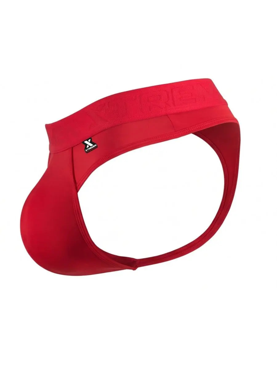 Xtremen 91281 Herrenunterwäsche Elegante Mikrofaser-Strings Farbe Rot