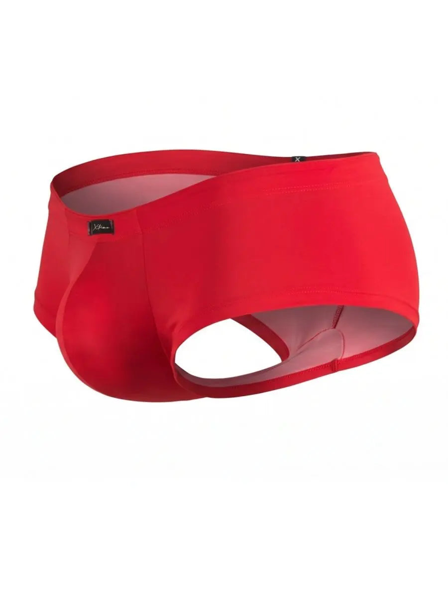 Xtremen 91282 Herrenunterwäsche, elegante Mikrofaser-Slip, Farbe Rot