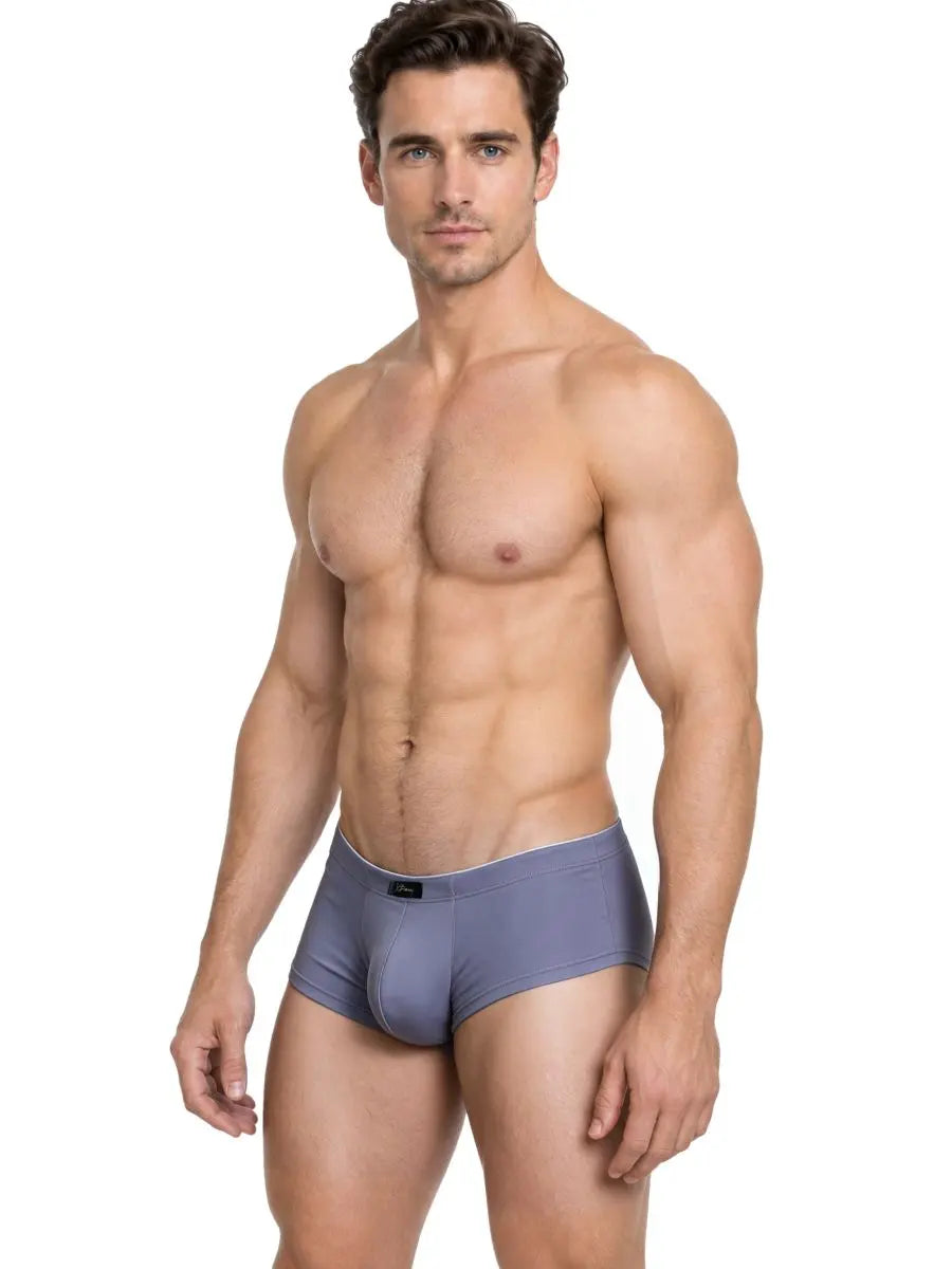 Xtremen 91285 Herrenunterwäsche, elegante Mikrofaser-Slip, Farbe Grau
