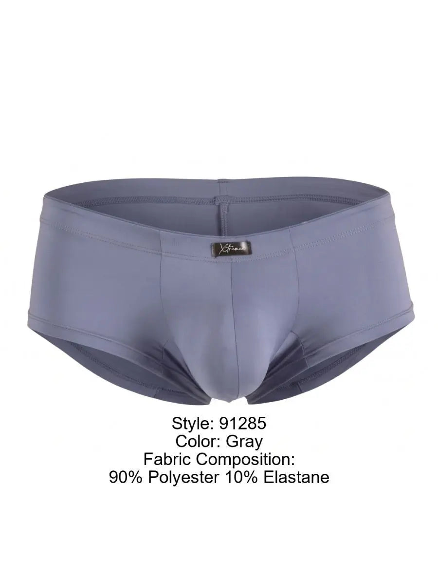 Xtremen 91285 Herrenunterwäsche, elegante Mikrofaser-Slip, Farbe Grau