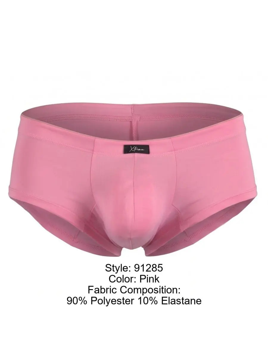 Xtremen 91285 Men's Underwear Sleek Microfiber Briefs Color Pink