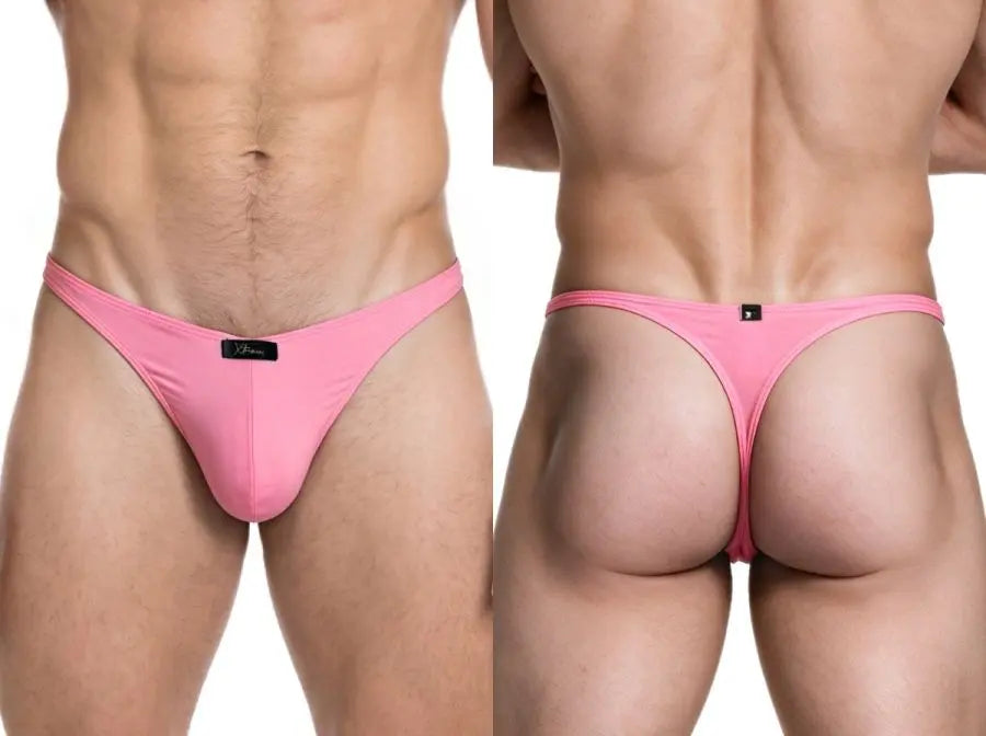 Xtremen 91287 Ropa interior para hombre Tangas de microfibra Estilo elegante y minimalista Color rosa