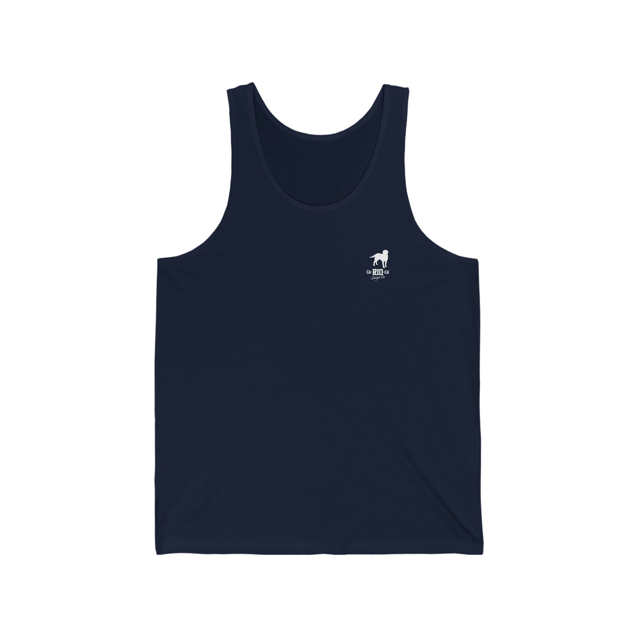 CA-RIO-CA Tanktop mit Logotipo-Print in Weiß - Tanktop für Herren