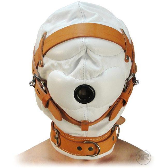 Leather Total Sensory Deprivation Hood