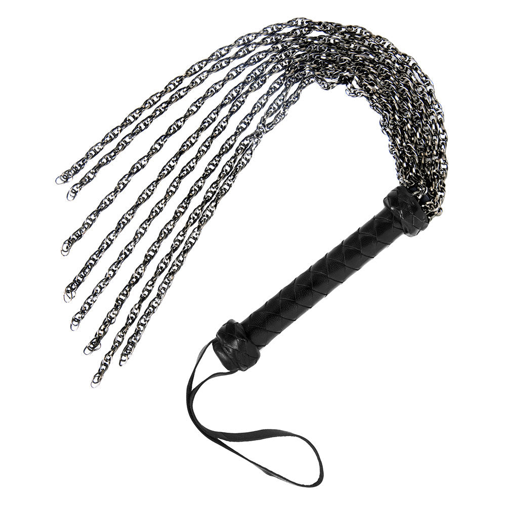 Gunmetal Chain Flogger