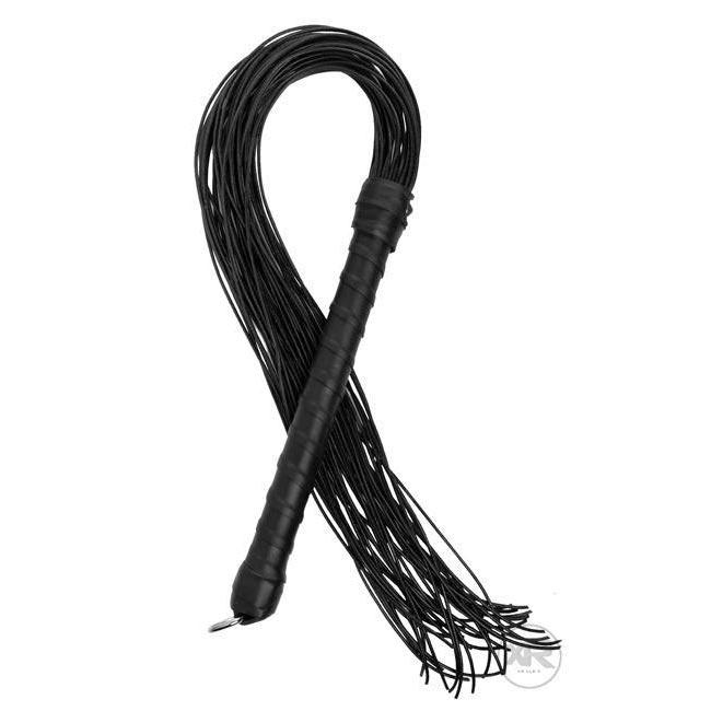 Flogger de cordón de cuero