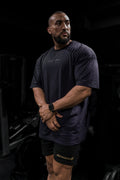 Jed North Men's Energy Oversized T-Shirt - Dark Gray