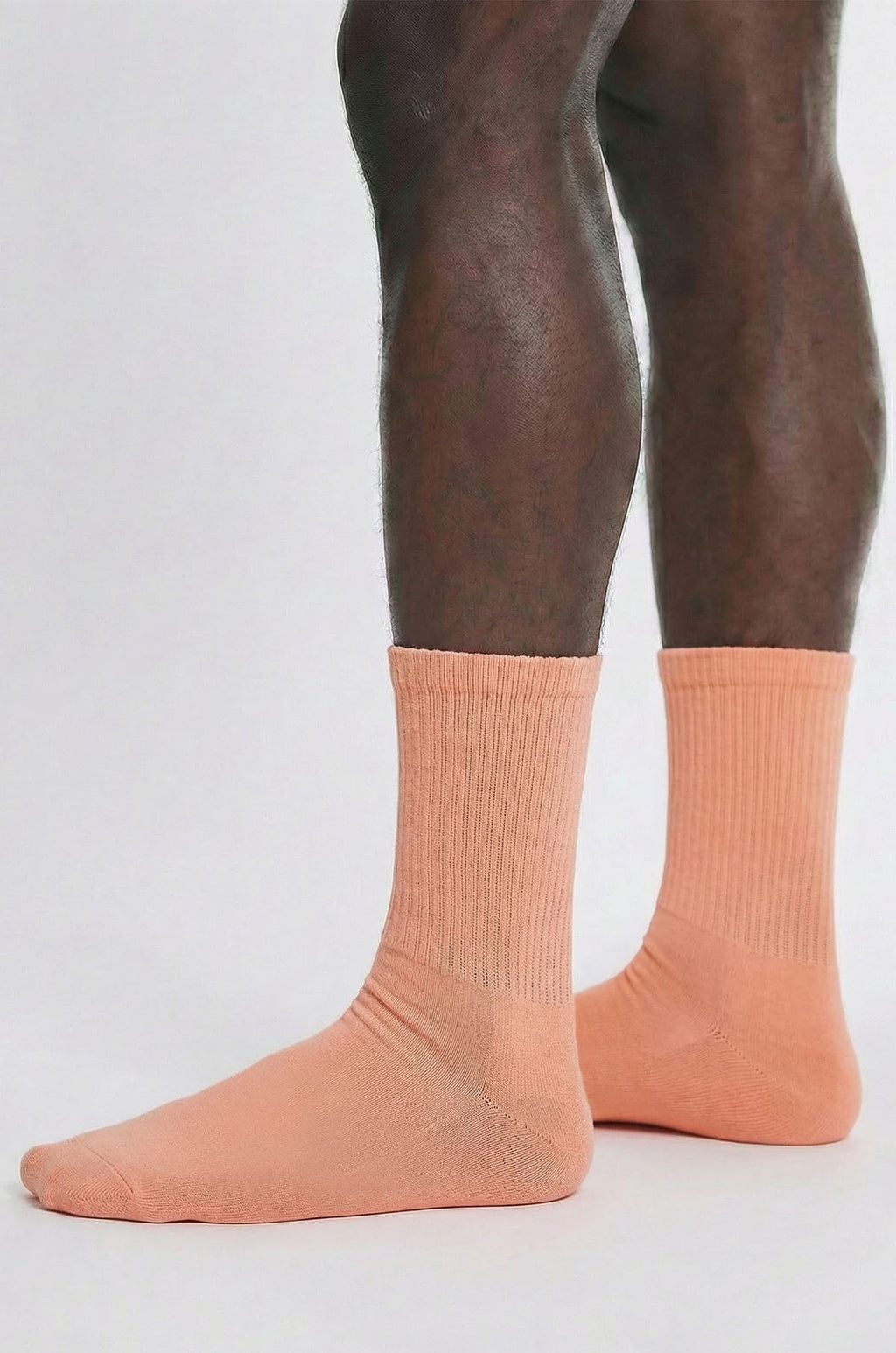 Peach Cream Crew Sock