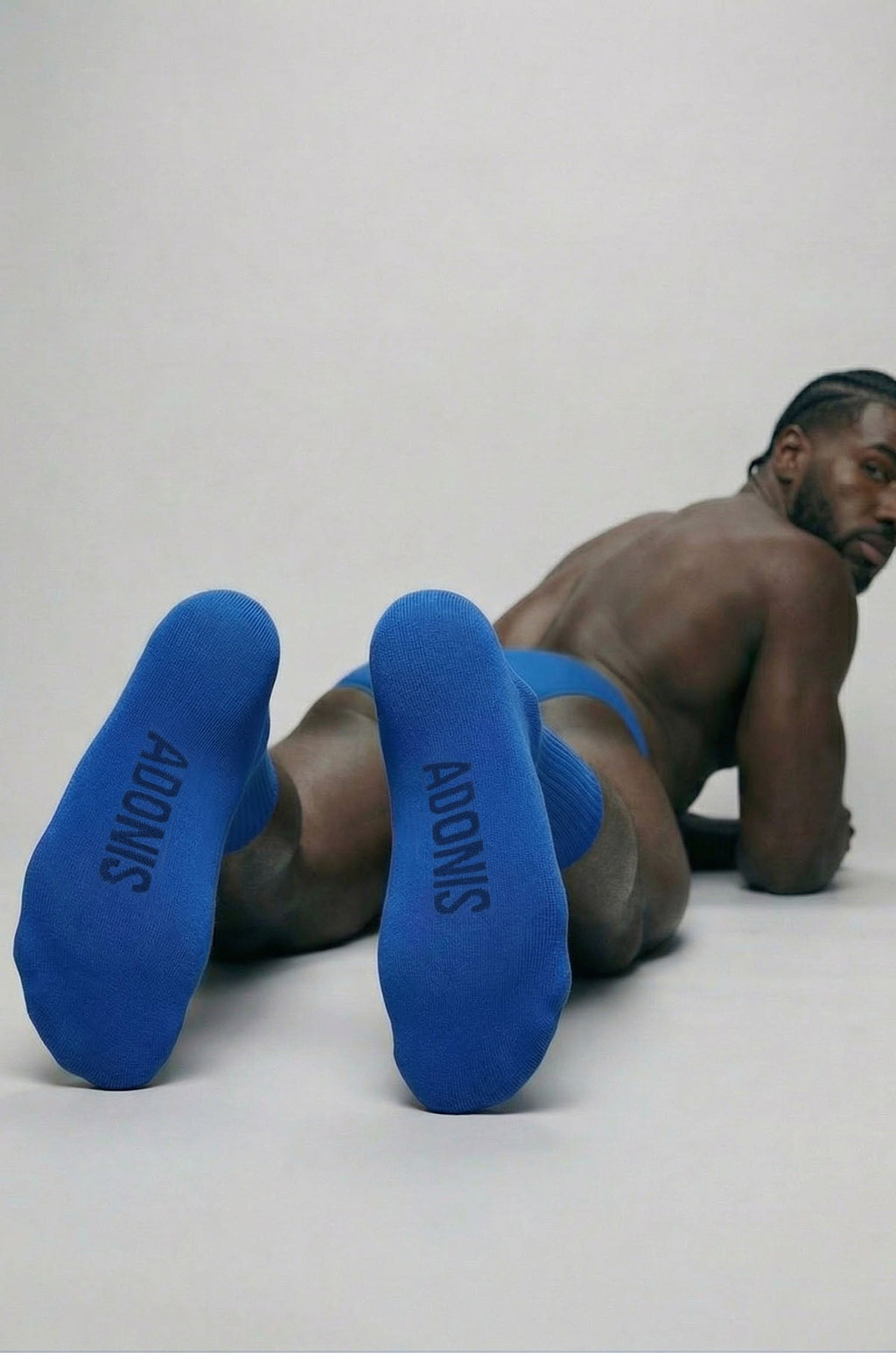 Royal Blue Crew Sock