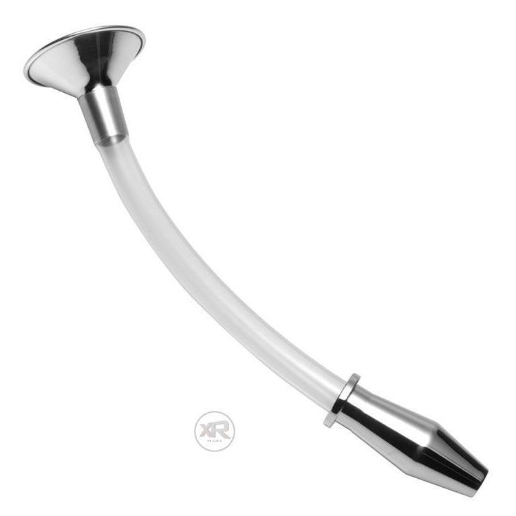 Edelstahl-Anal-Funnel mit hohlem Analplug