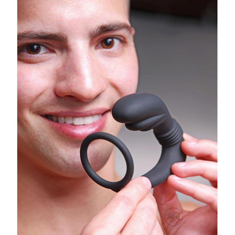 Cobra Silicone Prostate Massager and Cock Ring