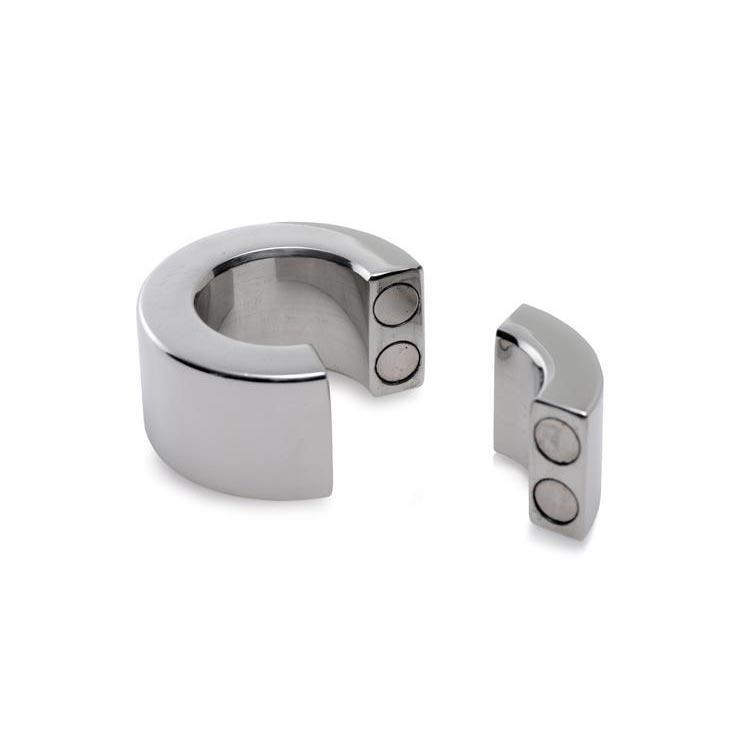 Magnetischer Hodenstrecker aus Edelstahl, 30 mm