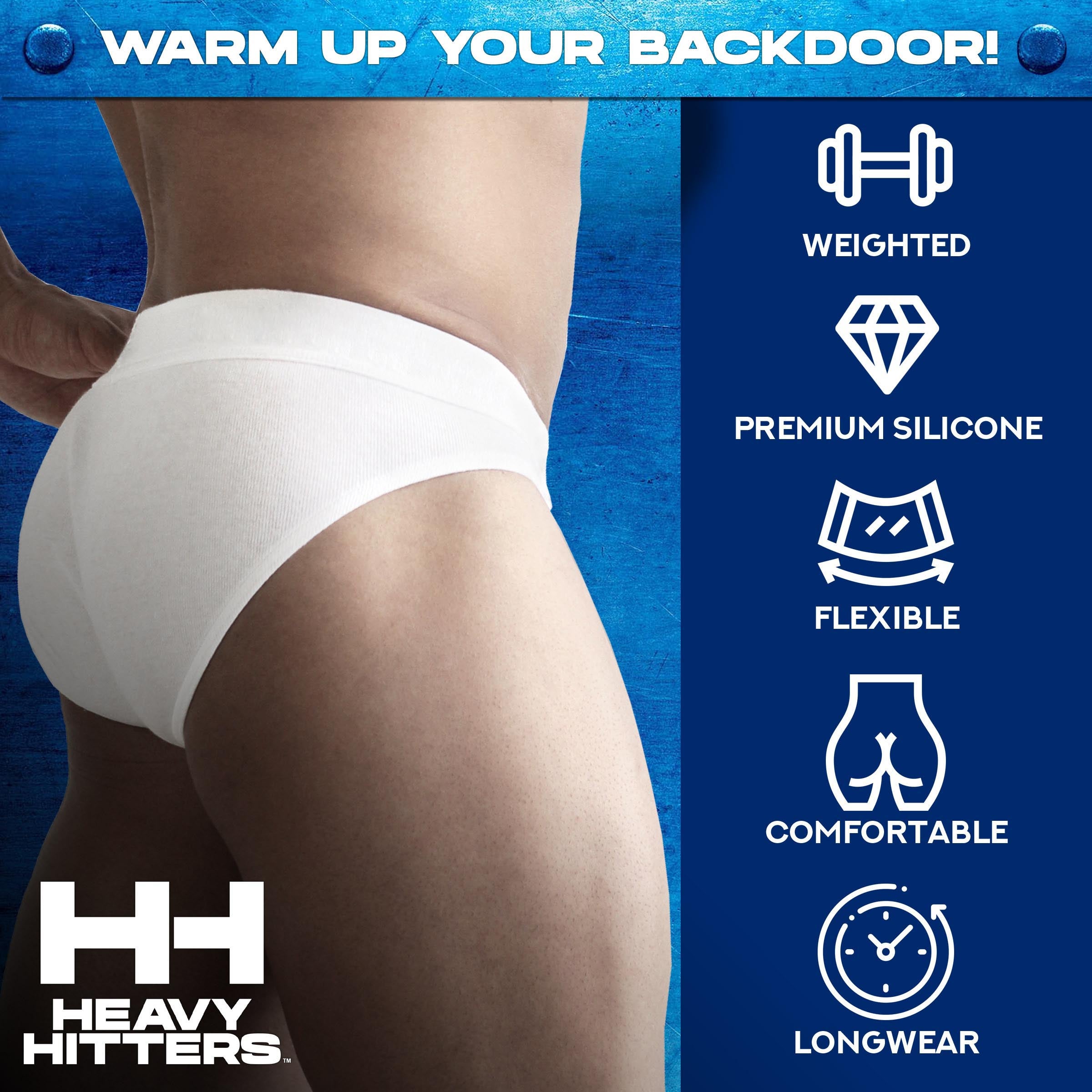 Heavy Hitters Premium Silicone Weighted Bullet Anal Plug