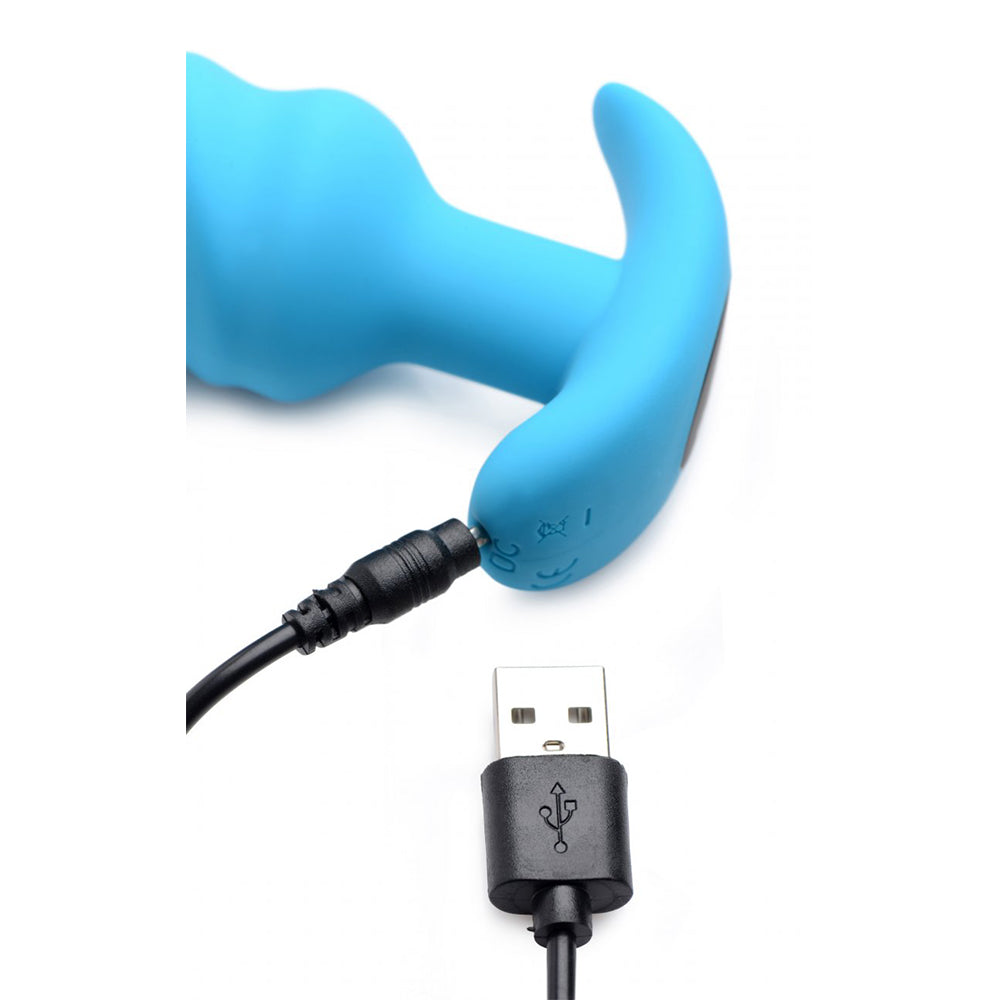 Bang Remote Control 21X Vibrating Silicone Swirl Butt Plug