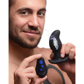 Zeus Electrosex 8X Volt Drop Vibrating and E-Stim Silicone Prostate Massager with Remote