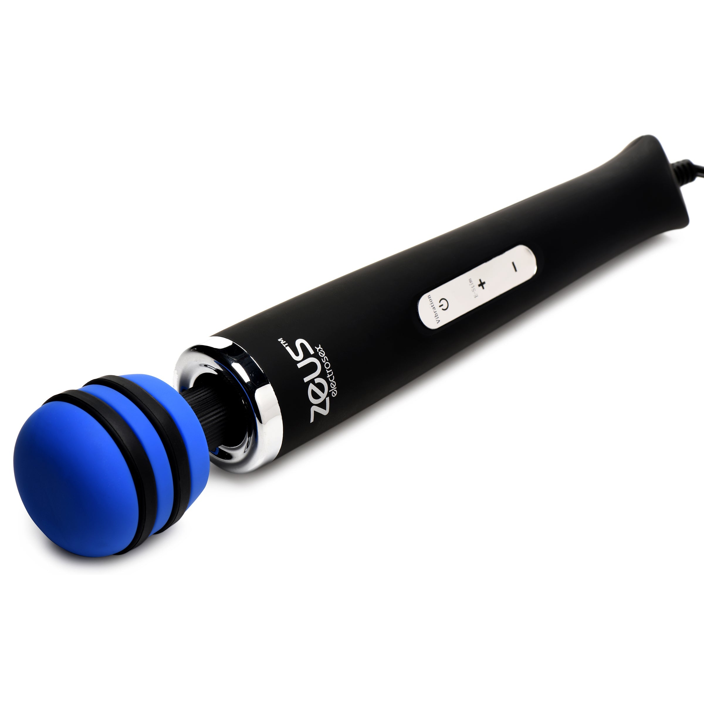 Zeus Electrosex Blue-Arc E-Stim Vibrating Wand