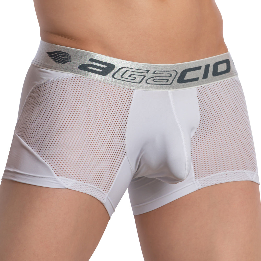 Agacio AGG074 Sportliche Boxershorts aus Netzstoff