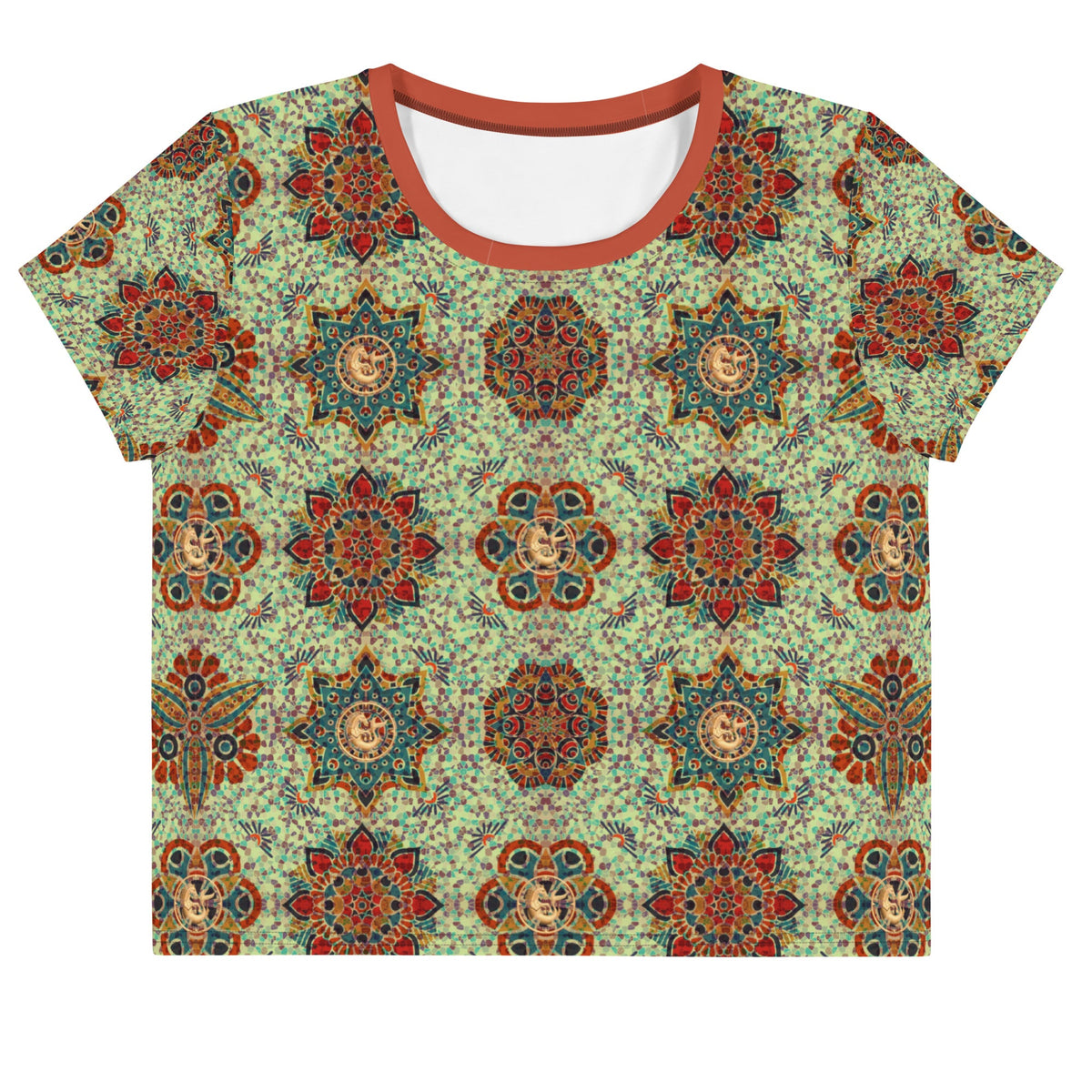Maris Equi Men's Mosaic Crop Tee Shirt