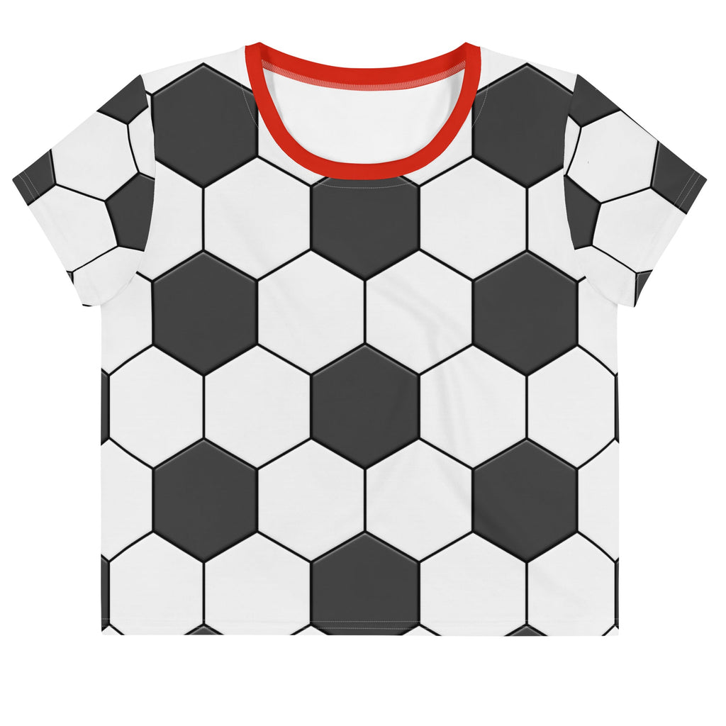 Maris Equi Men's Soccer Ball Crop Tee Shirt