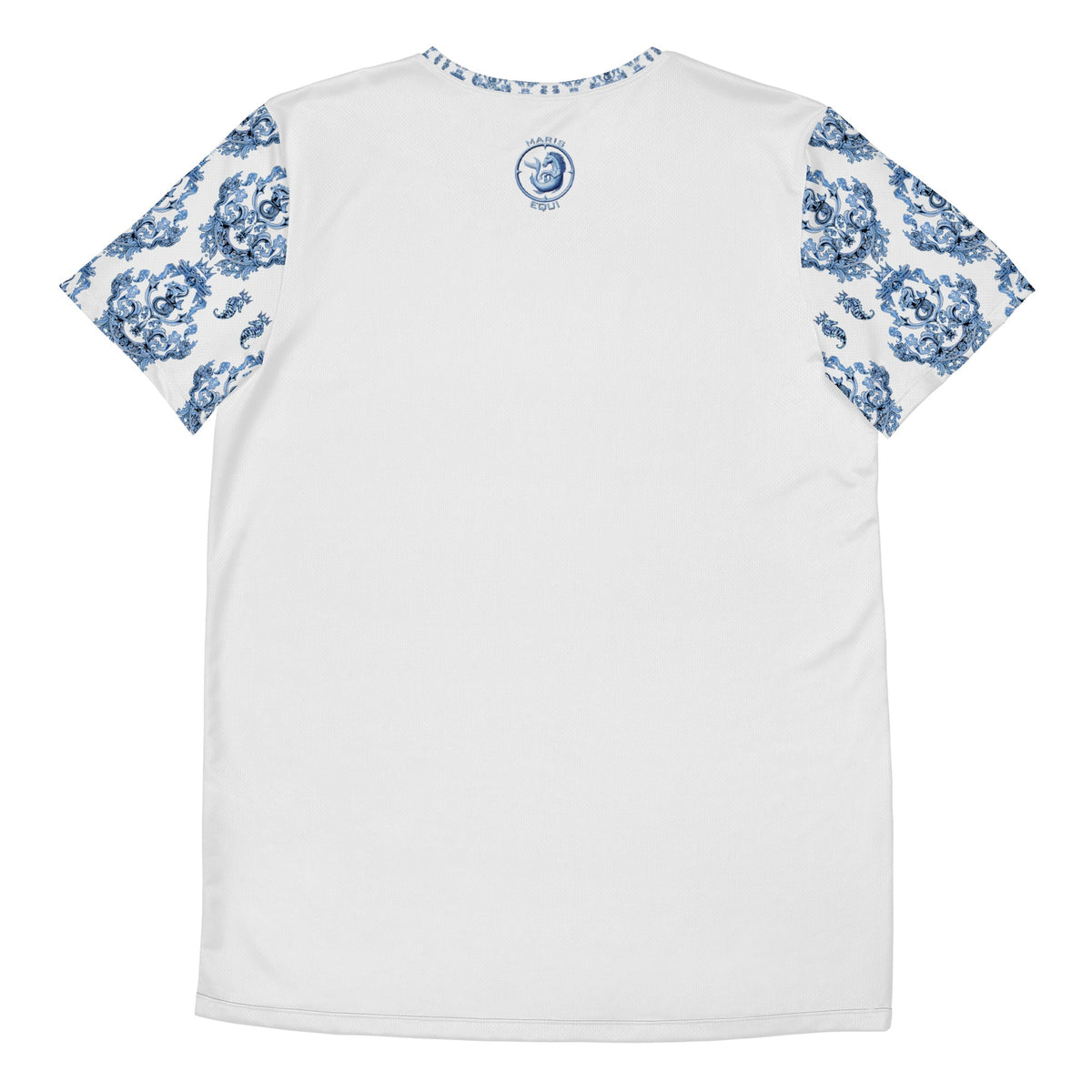 Maris Equi Blue Baroque Men's Sport Shirt