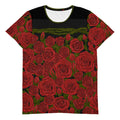 Maris Equi Rozen Red Rose Men's Sport Shirt