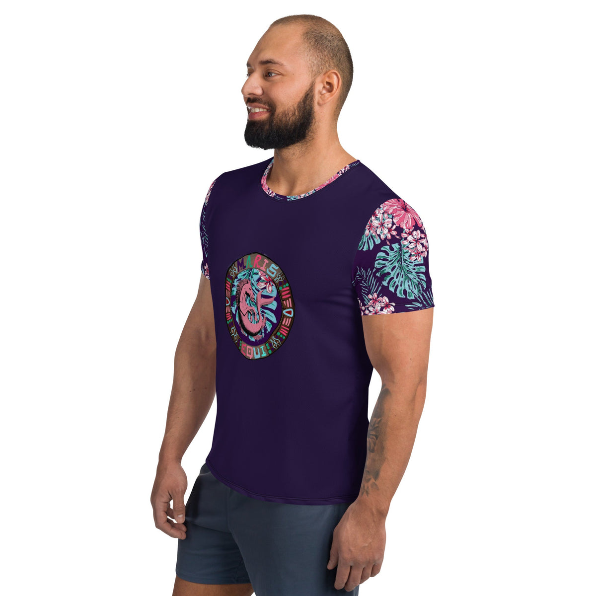 Maris Equi Floral Men's Sport Shirt