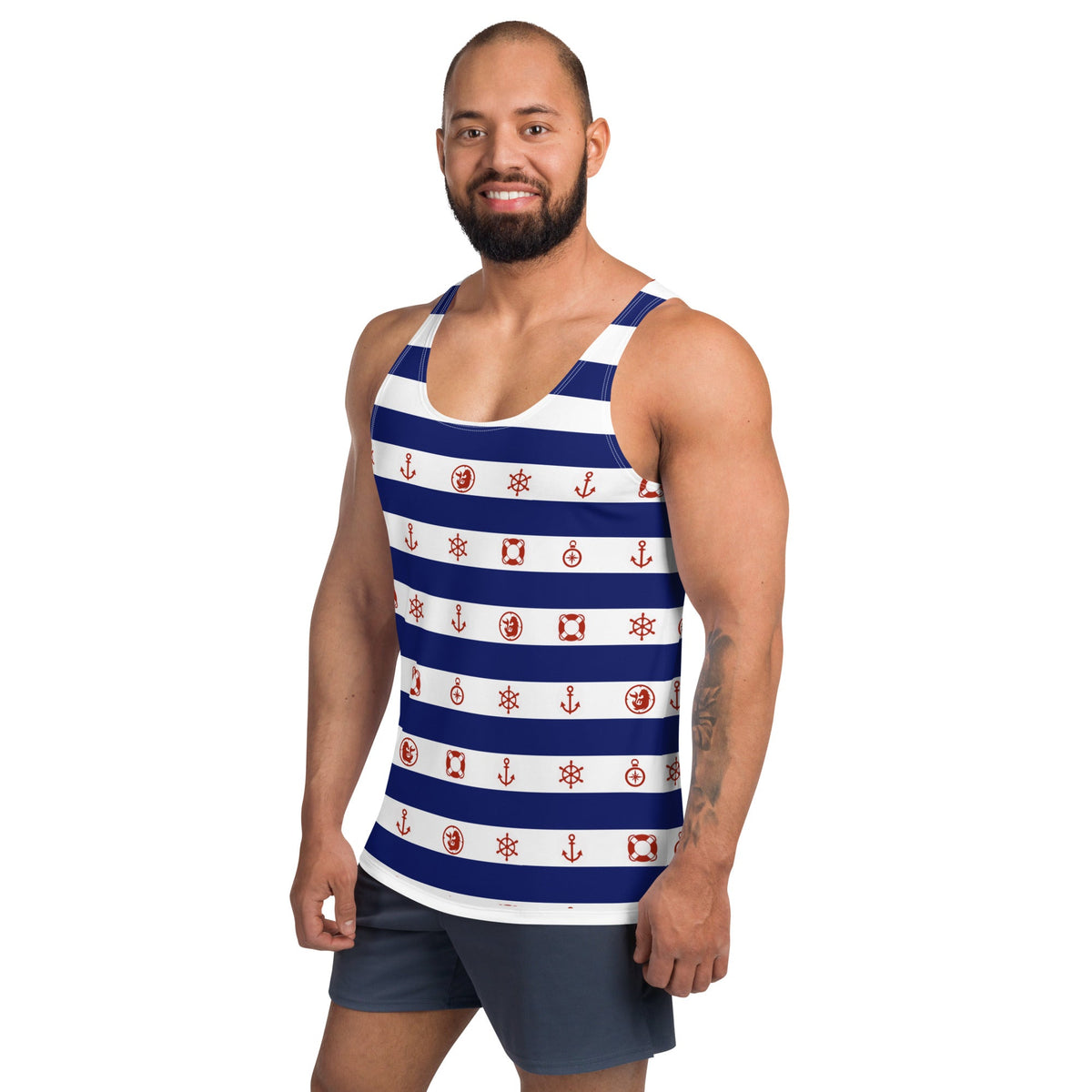 Maris Equi Nautical Men's Tank Top