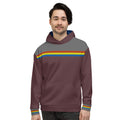 Maris Equi Men's Stylish Rainbow Hoodie