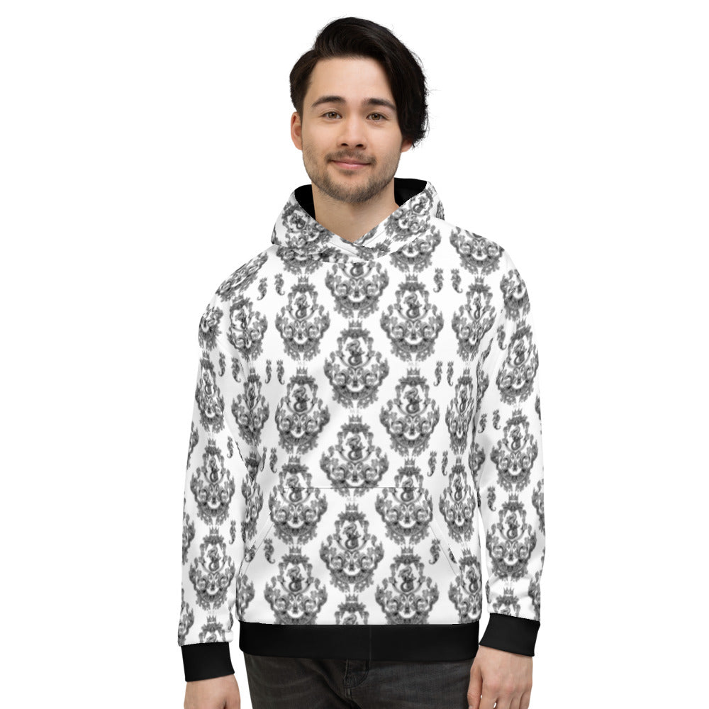 Maris Equi Men's Black Baroque Hoodie