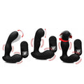 Alpha Pro 3pc set featuring three black, ergonomic textured devices with wireless remote controls and motion indicators.