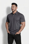 Polo de secado rápido Jed North - Gris oscuro