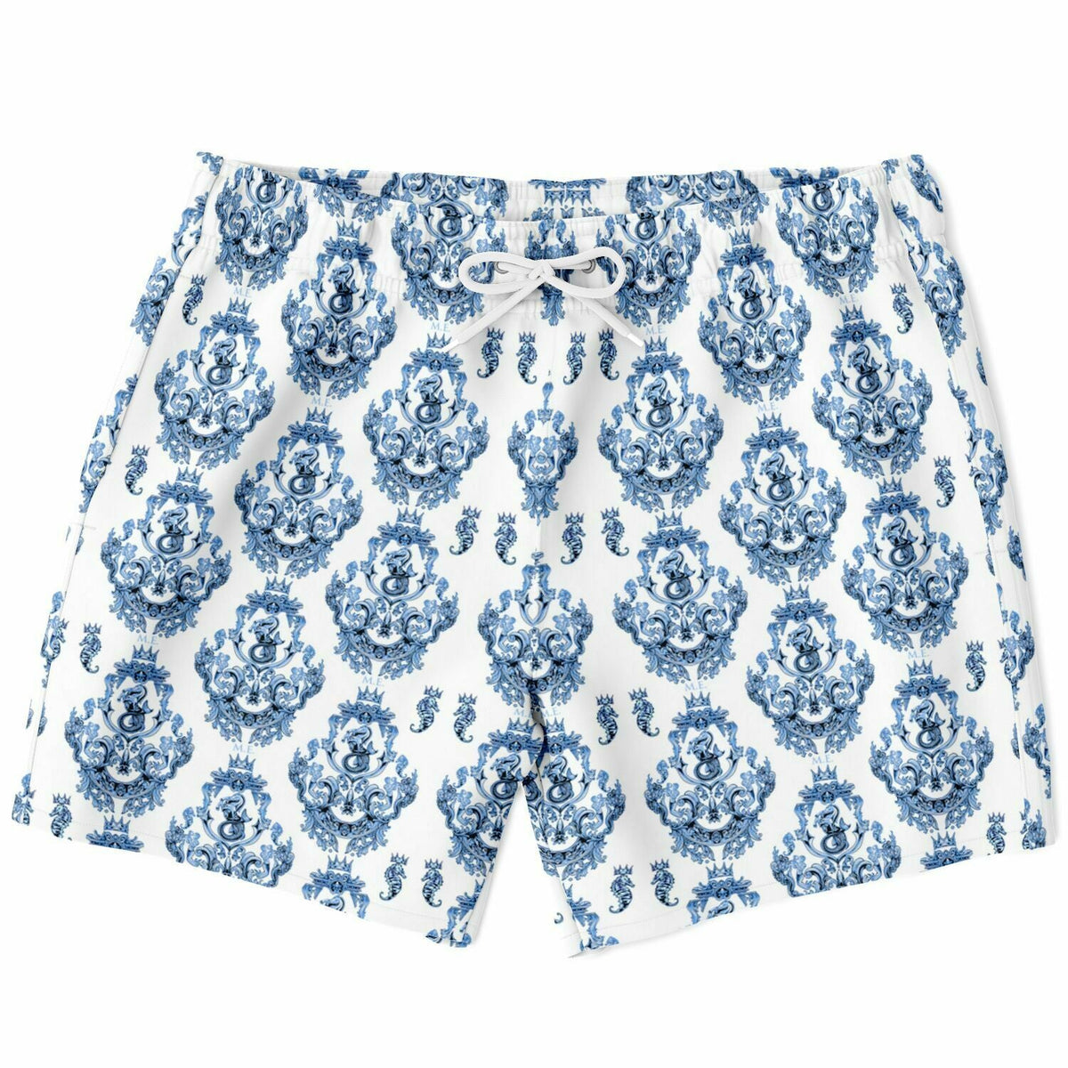Maris Equi Blue Baroque Men's Swim Shorts